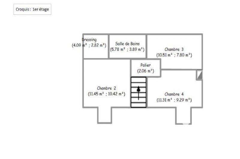 Maison - 93 m² - 5 pièces