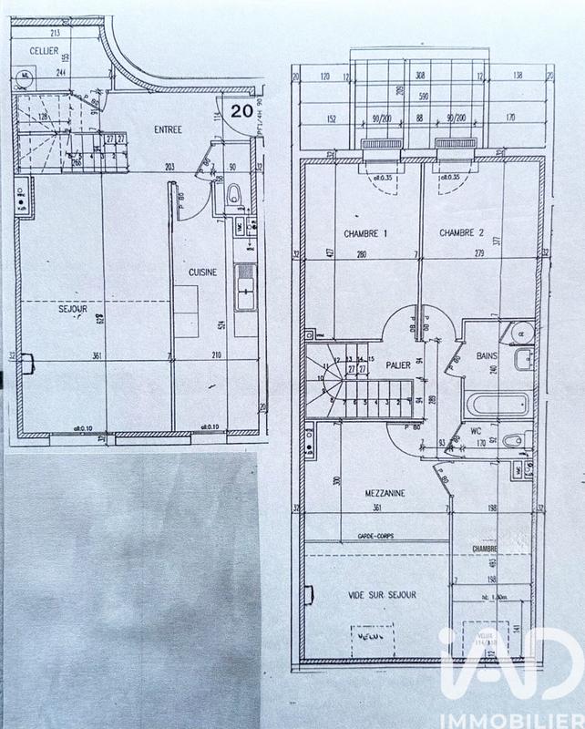Duplex - 99 m² - 4 pièces