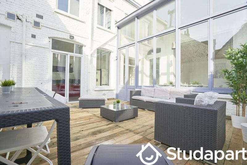 Chambre - 13 m² - 1 pièce