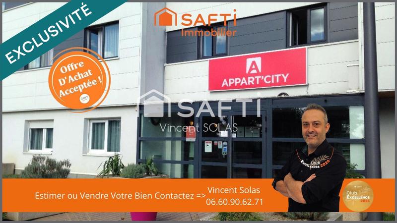 Appartement - 20 m² - 1 pièce