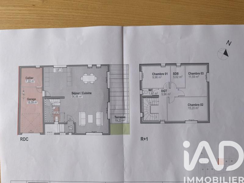 Maison - 115 m² - 4 pièces