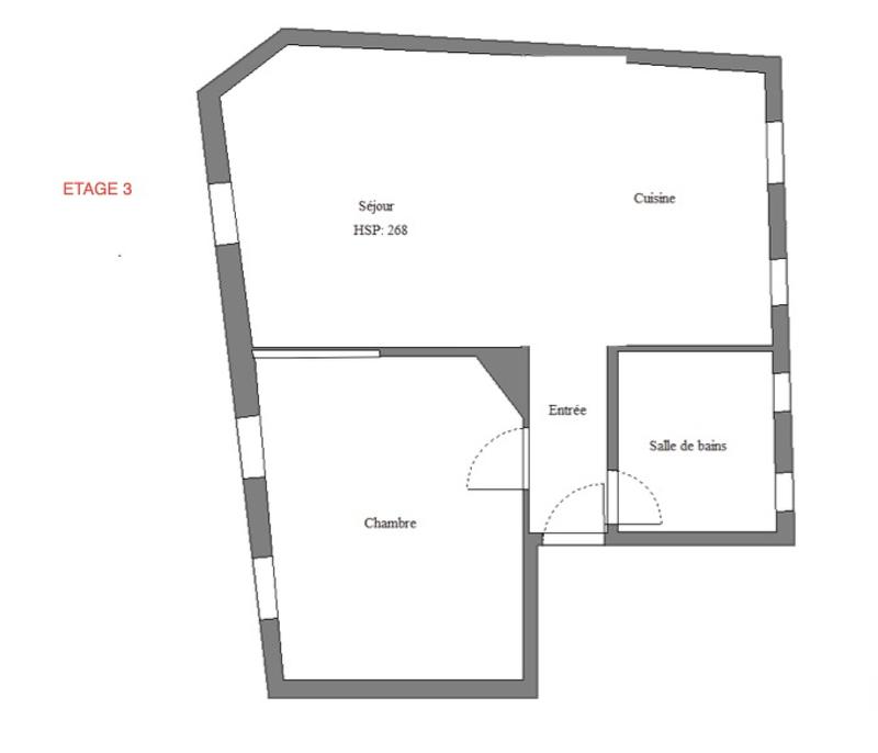 Appartement - 35 m² - 2 pièces
