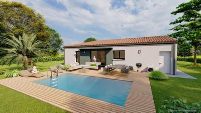 Maison - 90 m² - 6 pièces