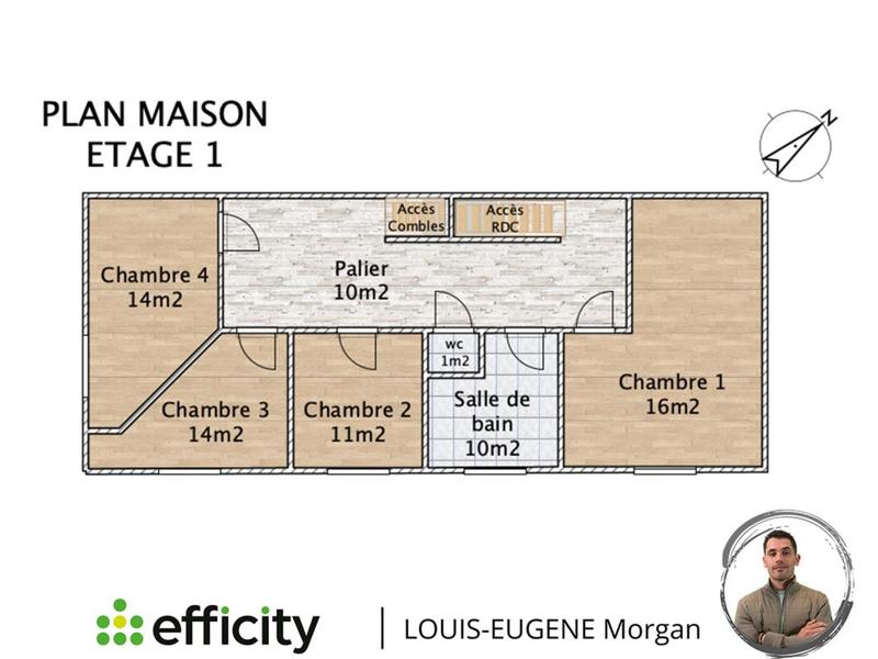 Maison bourgeoise - 137 m² - 6 pièces