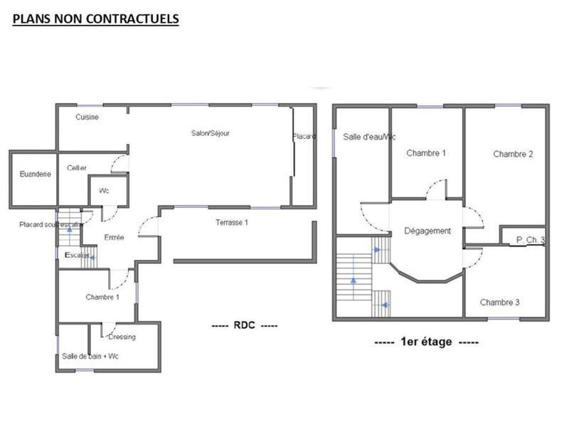 Pavillon - 180 m² - 5 pièces