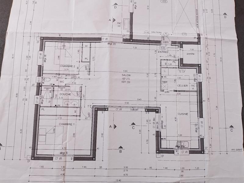 Maison - 88 m² - 3 pièces