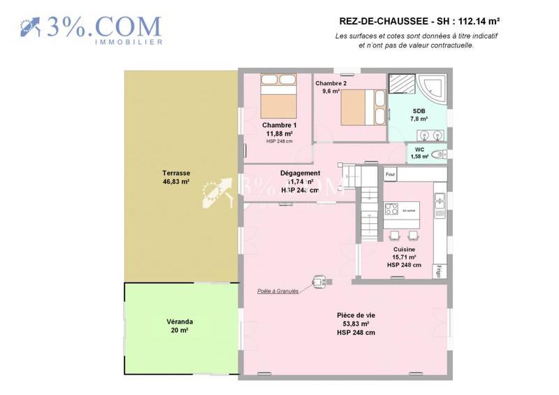 Villa - 132 m² - 6 pièces