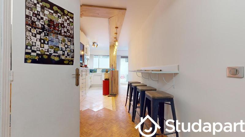 Chambre - 12 m² - 1 pièce