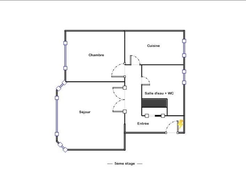 Appartement - 48 m² - 3 pièces