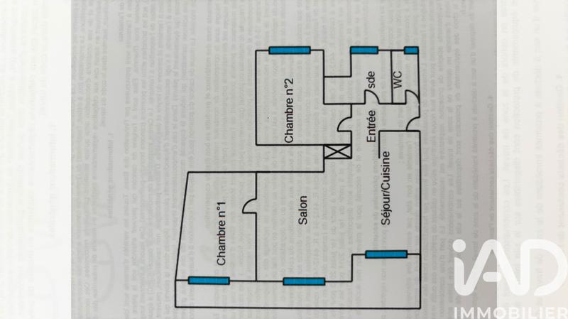 Appartement - 53 m² - 3 pièces