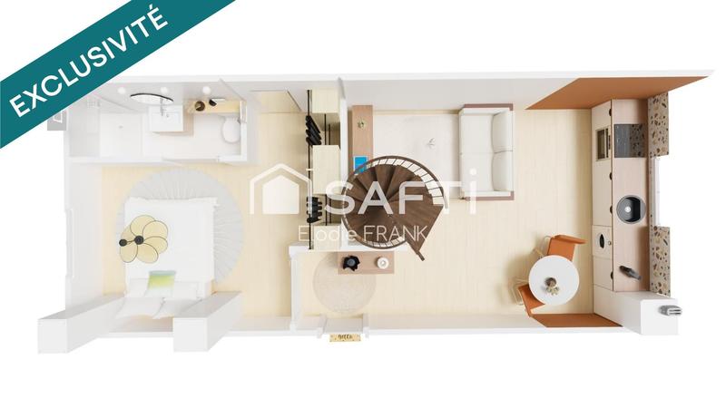 Appartement - 51 m² - 3 pièces