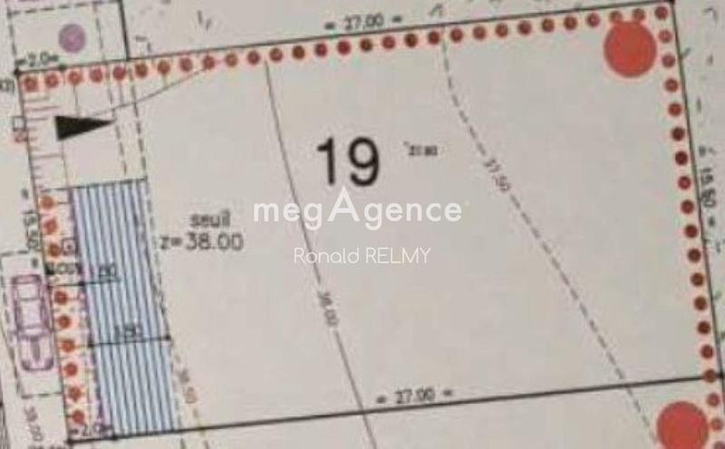 Terrain constructible - 450 m²