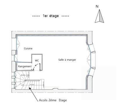 Maison - 88 m² - 3 pièces
