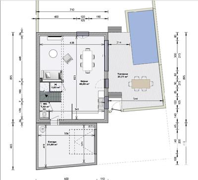 Maison - 99 m² - 4 pièces