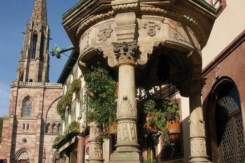 La vieille ville d'Obernai pour Pmr Réf 10