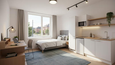 Appartement - 18 m² - 1 pièce