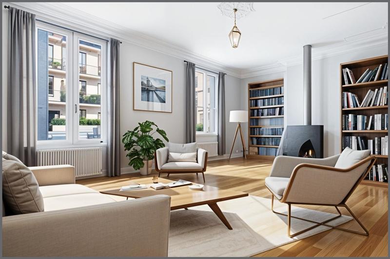 Appartement - 114 m² - 6 pièces