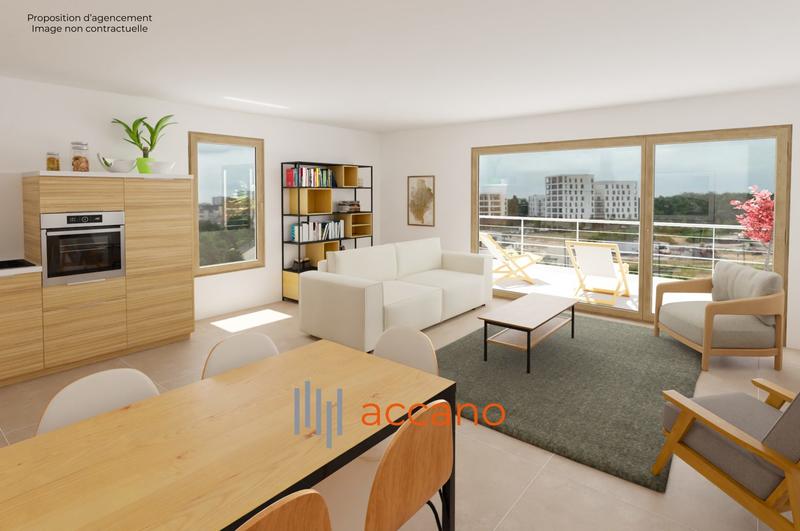 Appartement - 91 m² - 4 pièces