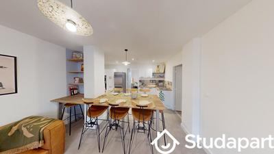 Chambre - 14 m² - 1 pièce