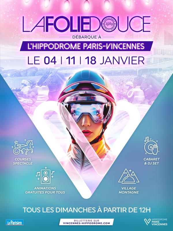 La Folie Douce prend résidence à Paris-Vincennes en janvier 2026 : trois dimanches pour enflammer l'hiver parisien !