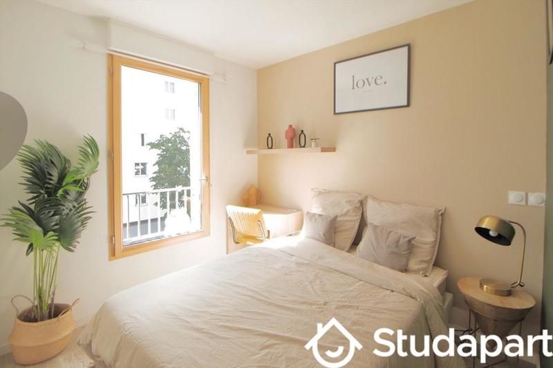 Chambre - 9 m² - 1 pièce