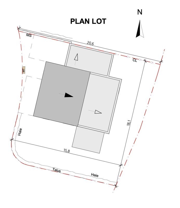 Maison contemporaine - 104 m² - 4 pièces