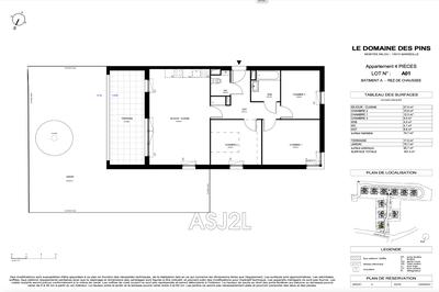 Appartement - 75 m² - 4 pièces