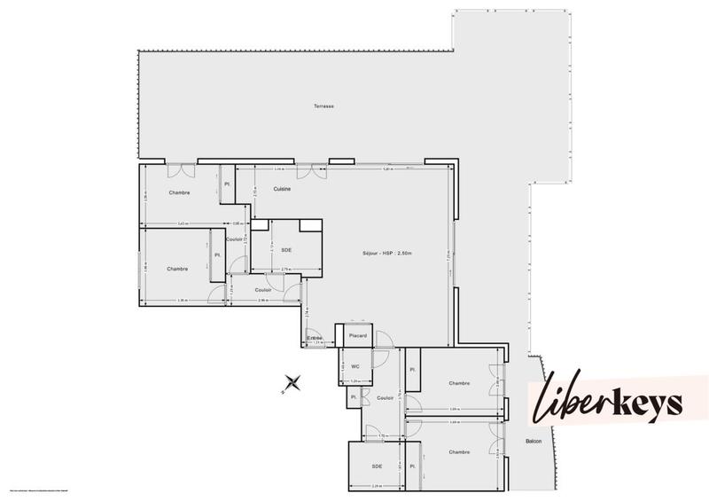 Appartement - 110 m² - 5 pièces