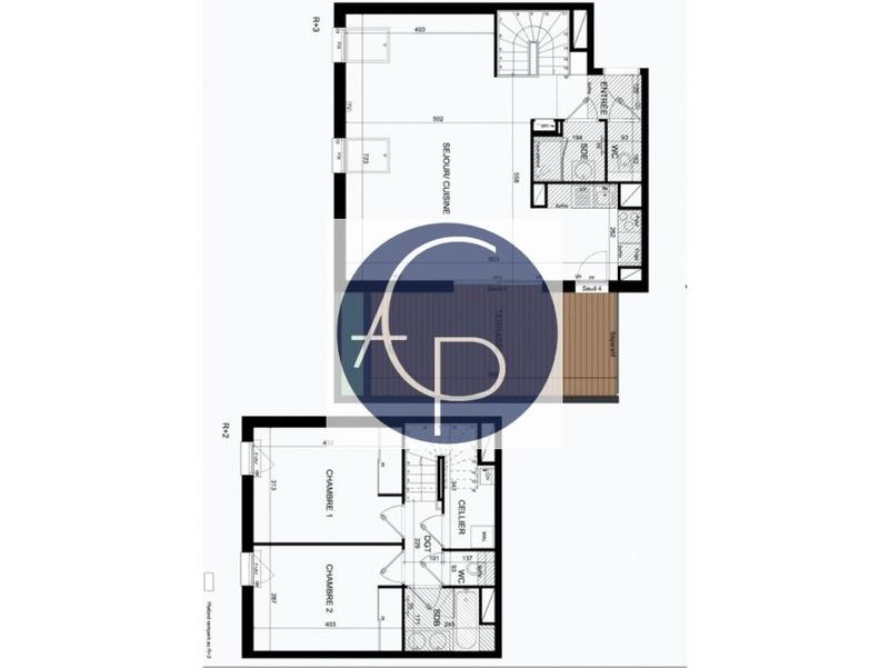 Appartement - 85 m² - 3 pièces