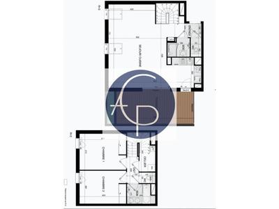 Appartement - 85 m² - 3 pièces