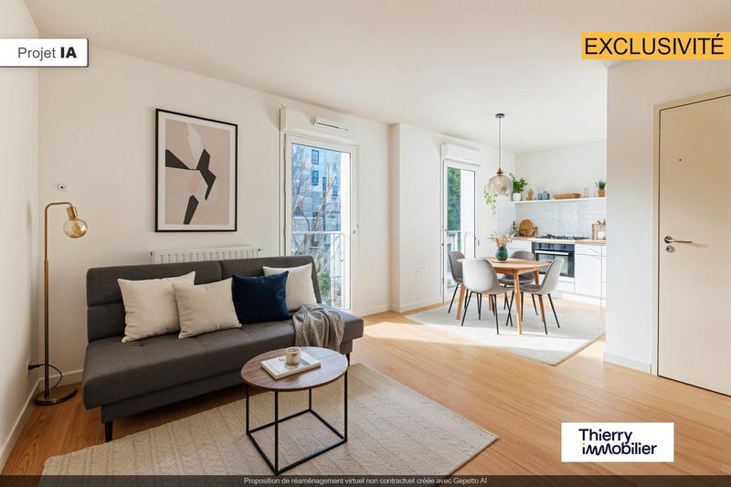 Appartement - 25 m² - 1 pièce