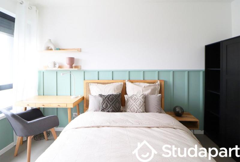 Chambre - 10 m² - 1 pièce