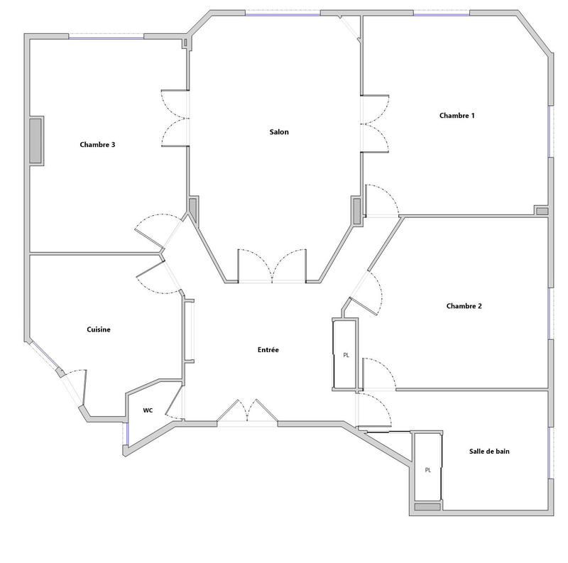 Appartement - 106 m² - 4 pièces