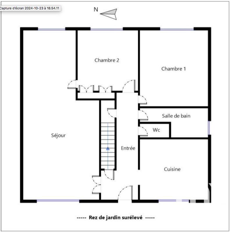 Maison - 108 m² - 6 pièces