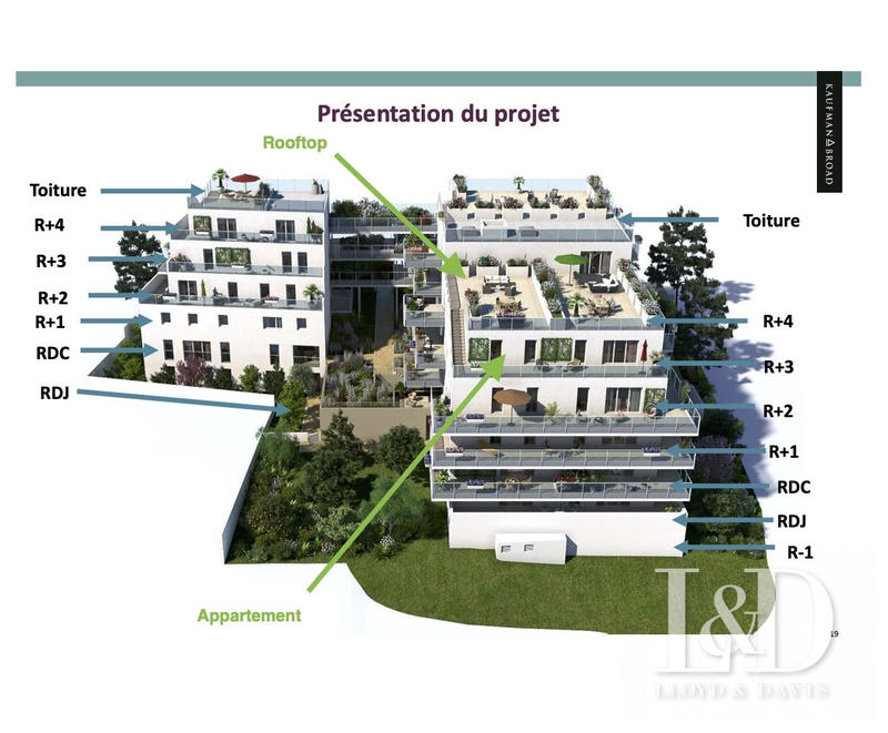 Appartement - 91 m² - 4 pièces