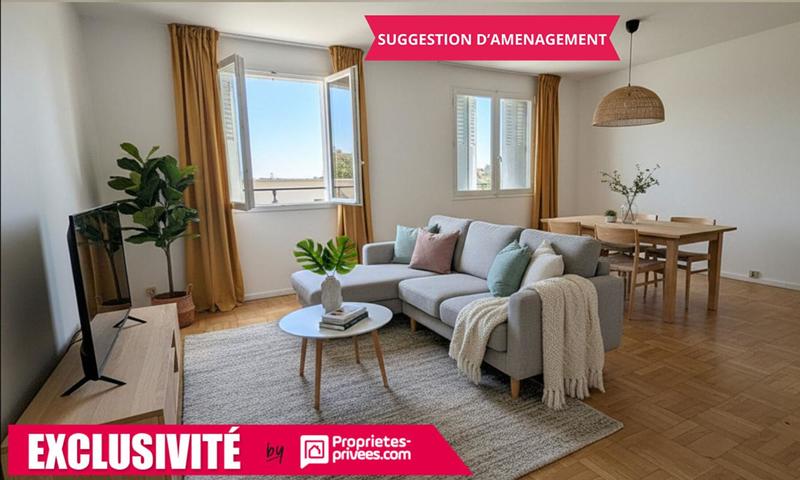 Appartement - 47 m² - 2 pièces