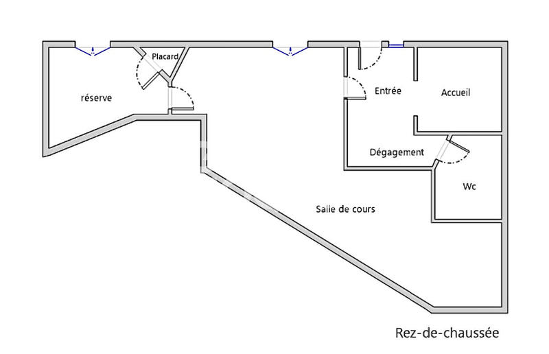 Local commercial - 54 m²