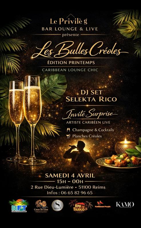 🥂 les Bulles Créoles –Édition Printemps