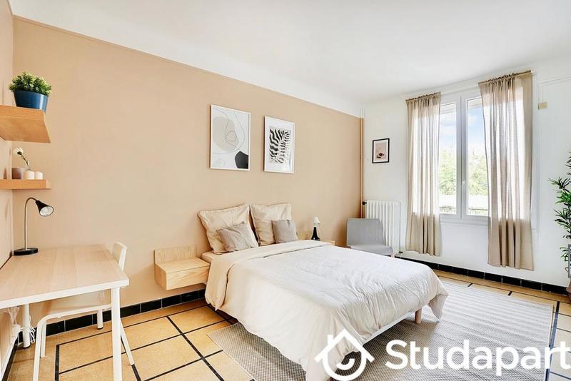 Chambre - 16 m² - 1 pièce