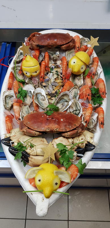 Epicerie ratatouille et coquillages