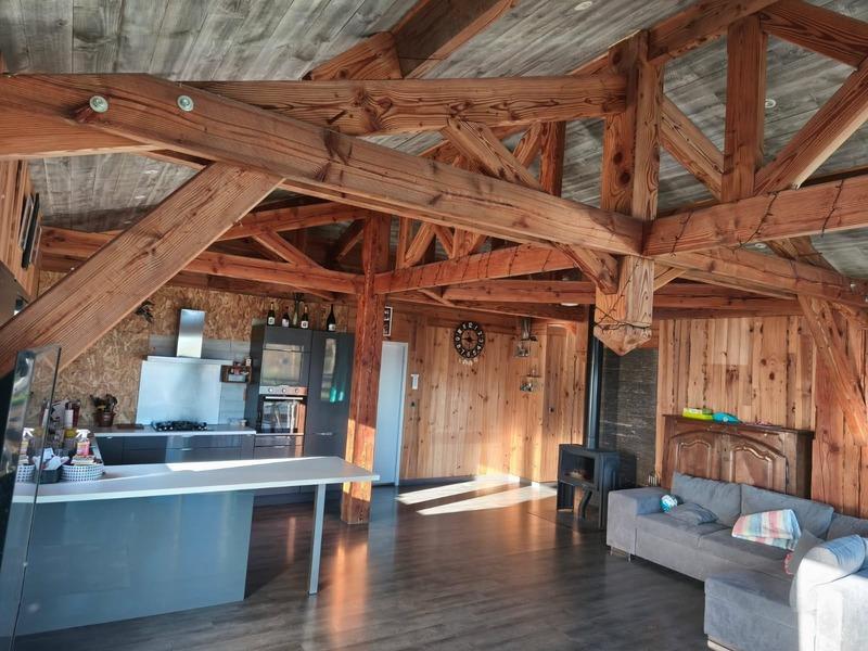 Maison de bois - 176 m² - 4 pièces