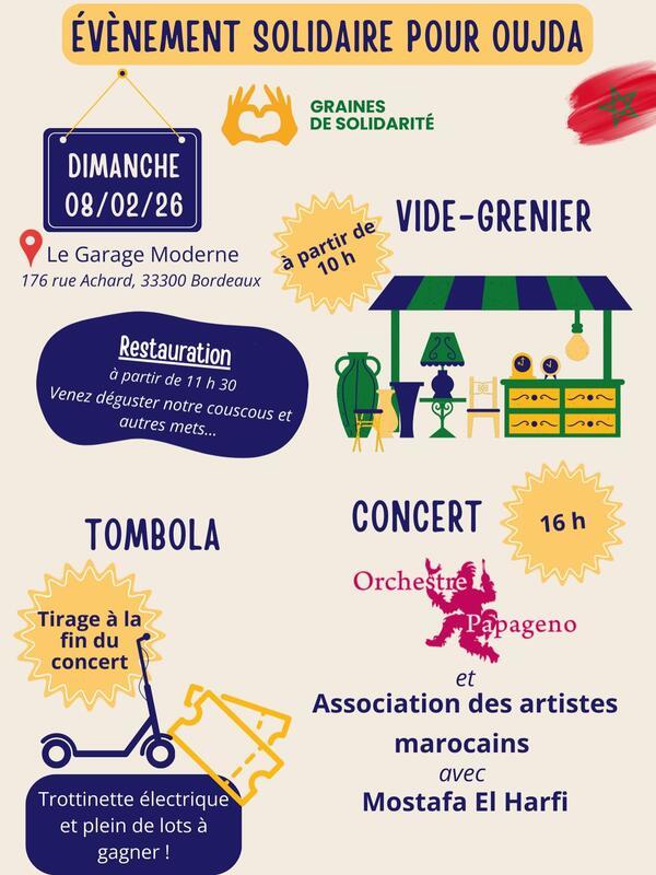 Vide grenier solidaire - association graines de solidarité