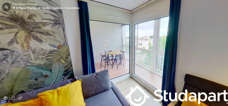 Chambre - 11 m² - 1 pièce