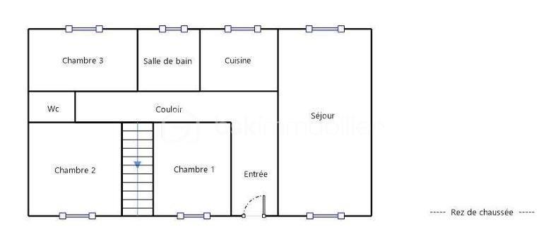 Maison - 95 m² - 5 pièces