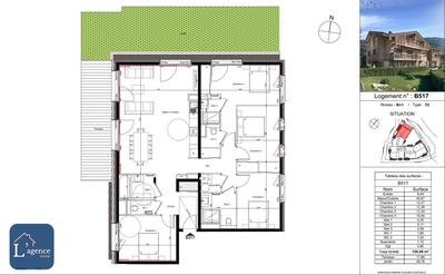 Appartement - 126 m² - 5 pièces