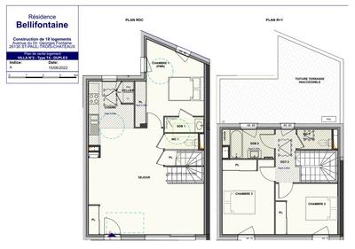 Maison de ville - 98 m² - 4 pièces