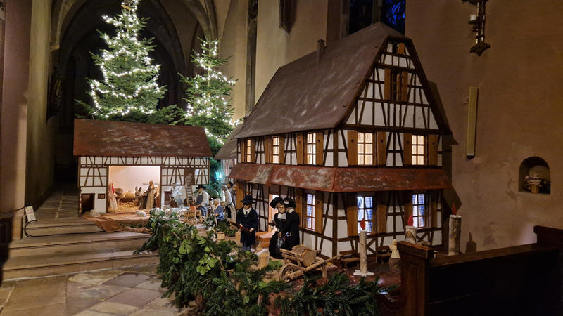 Les crèches des églises de Haguenau