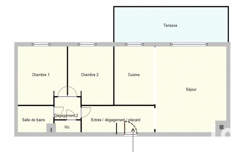 Appartement - 76 m² - 3 pièces