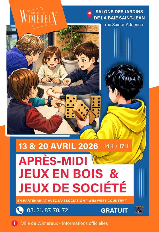 Activités vacances scolaires  - jeux en bois et de société - Copie