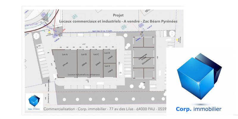 Local d'activités - 220 m²